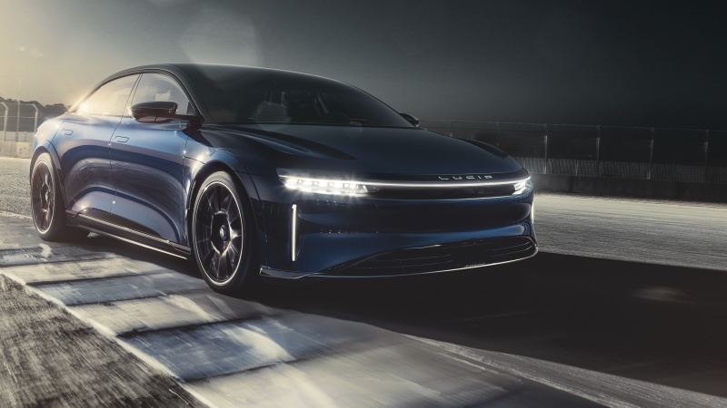 Lucid Air Sapphire útočí na Teslu: 1200 koní a 0-60mph pod dvě sekundy