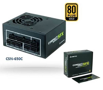 Chieftec uvádí SFX zdroje COMPACT s certifikací 80 Plus Gold