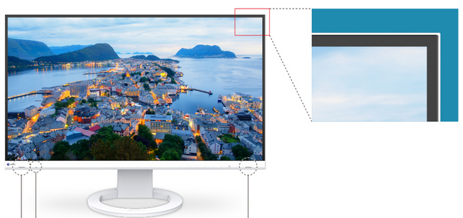 EIZO EV2760: "bezrámečkový" monitor řady FlexScan