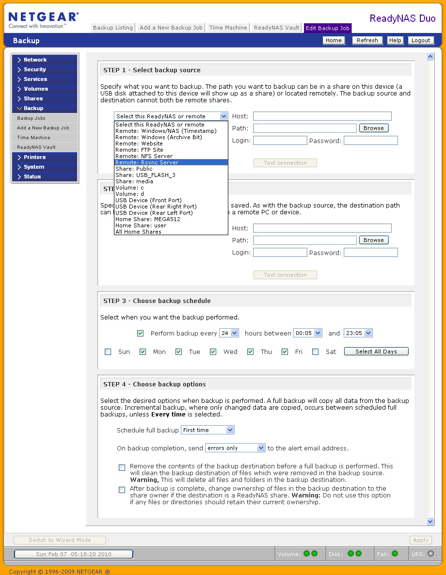 Domácí data na síti: Netgear ReadyNAS Duo