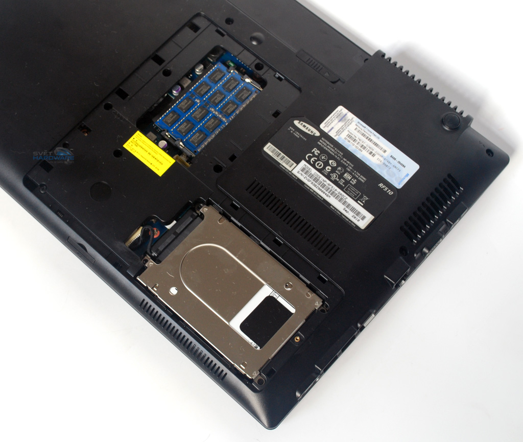 Samsung RF510: multimédia především