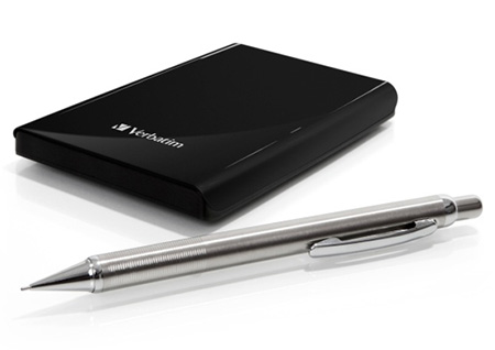Tenký pevný disk Store'n'Go Ultra Slim od Verbatimu