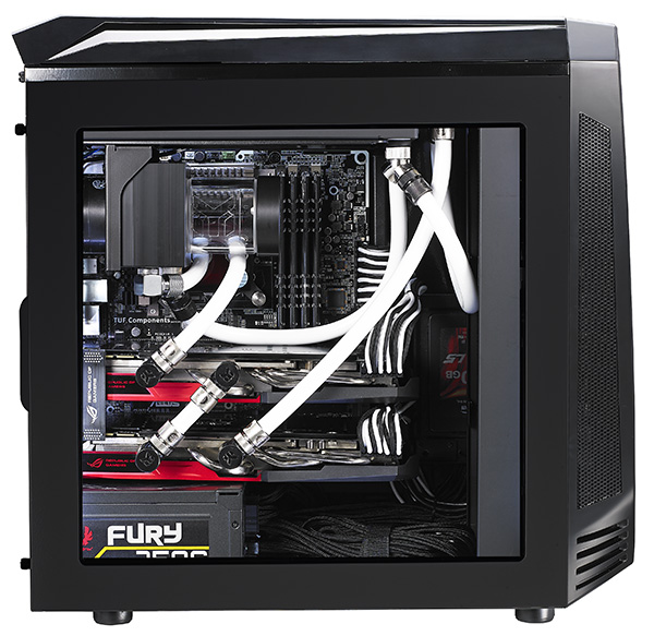 BitFenix Aegis: skříň s LCD v předním panelu