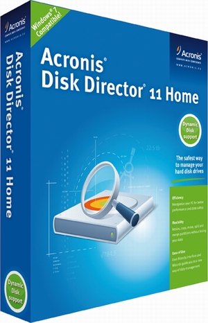 Acronis Disk Director 11 Home pro vaše disky