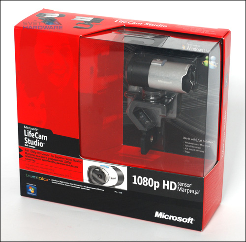 Microsoft LifeCam Studio: Full HD v hliníku