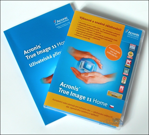 Acronis True Image 11 Home: zálohování pro nezkušené