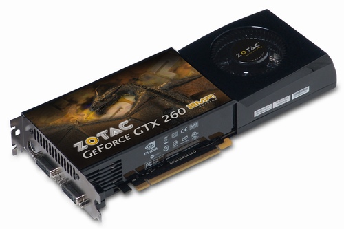 ZOTAC doplňuje svou nabídku o kartu GeForce GTX 260