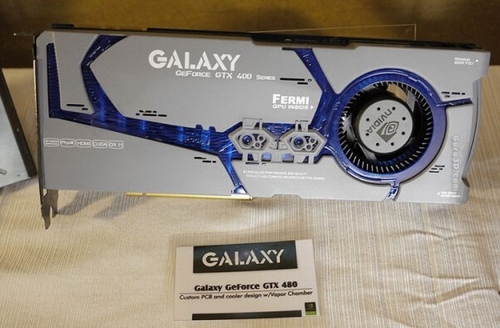 Galaxy nabídne GeForce GTX 480 s Vapor Chamber