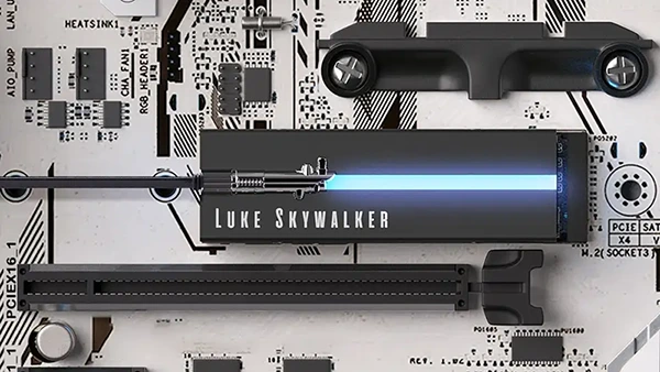 Seagate uvádí rychlá PCIe 4.0 SSD v edici Lightsaber na motivy Star Wars