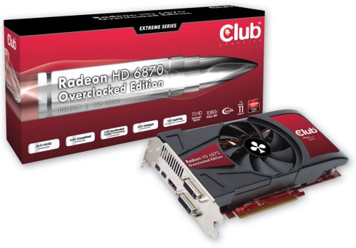 Club 3D uvádí přetaktovanou verzi Radeonu HD 6870