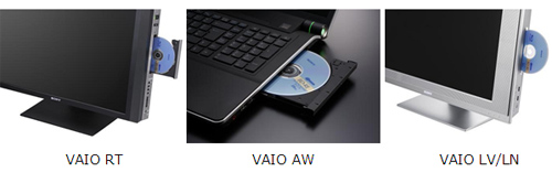 Sony uvádí nové produkty řady VAIO - notebook a domácí digitální systémy