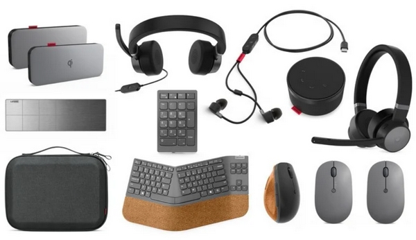 Lenovo uvedlo monitory, webkameru i bezdrátovou nabíječku pro notebooky