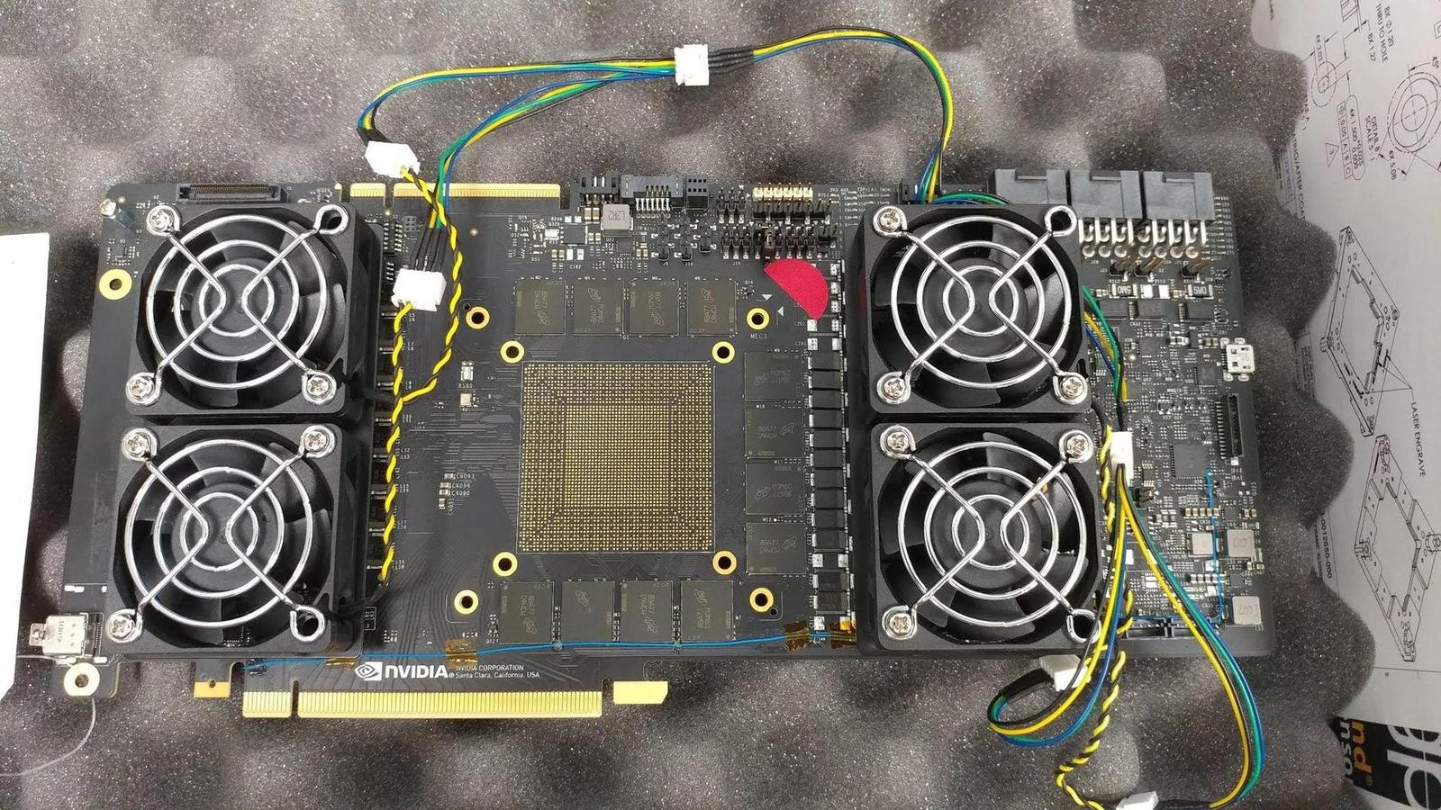 Objevil se prototyp karty pro údajný čip GV102 a GDDR6, o co jde?