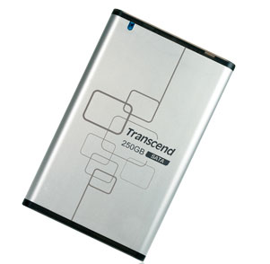 Transcend a nové 250 GB přenosné disky