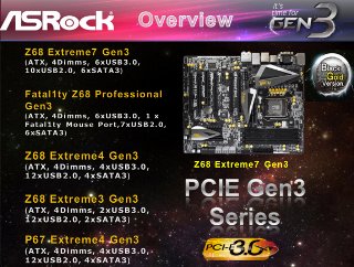 ASRock chystá čtyři nové základní desky s PCIe 3.0