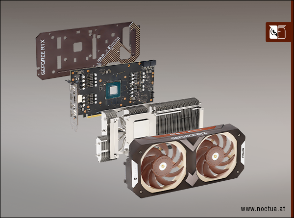 Asus a Noctua představují tiché karty GeForce RTX 3070 Noctua Edition