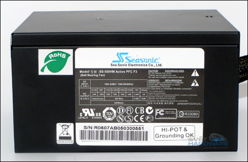 Seasonic M12-500 - modulárních 500W