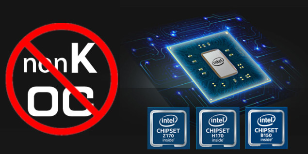 Intelu se nelíbí taktování non-K Skylake, chce to prý překazit