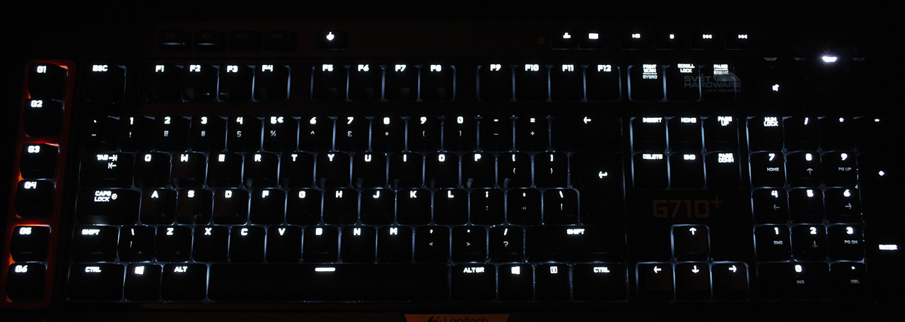 Logitech G710+: herní univerzál s Cherry MX Brown