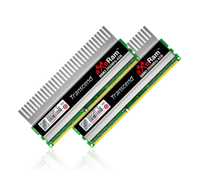 Transcend si připravil 8GB aXeRam DDR3-2000