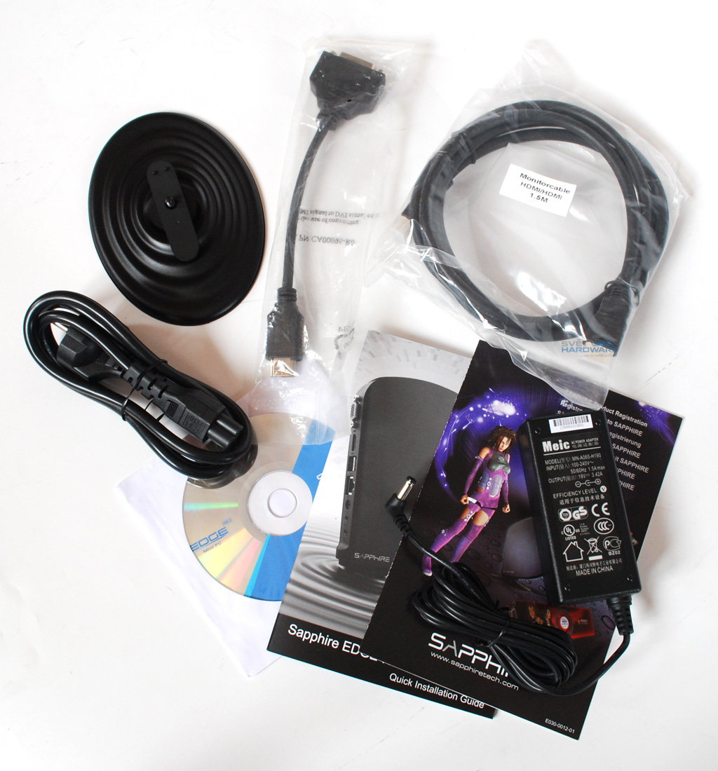 Sapphire Edge-HD3: miniaturní PC s APU