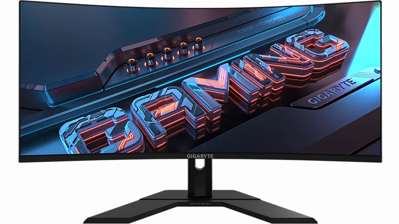 Zakřivený herní monitor Gigabyte GS34WQC přichází se 135Hz frekvencí