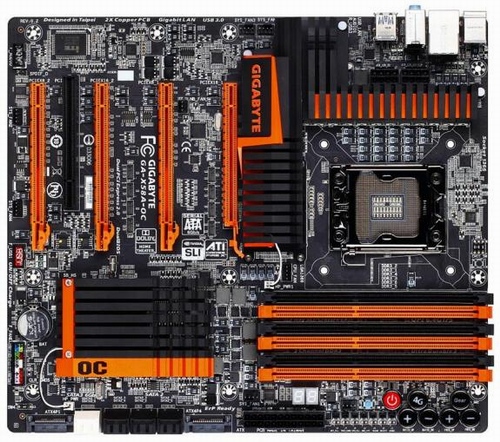 Gigabyte X58A-OC - stvořena pro přetaktování
