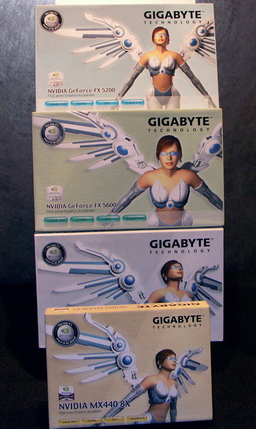 Gigabyte a grafické karty s čipy nVidia