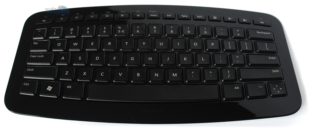 Microsoft Arc Keyboard: na gauč stylově
