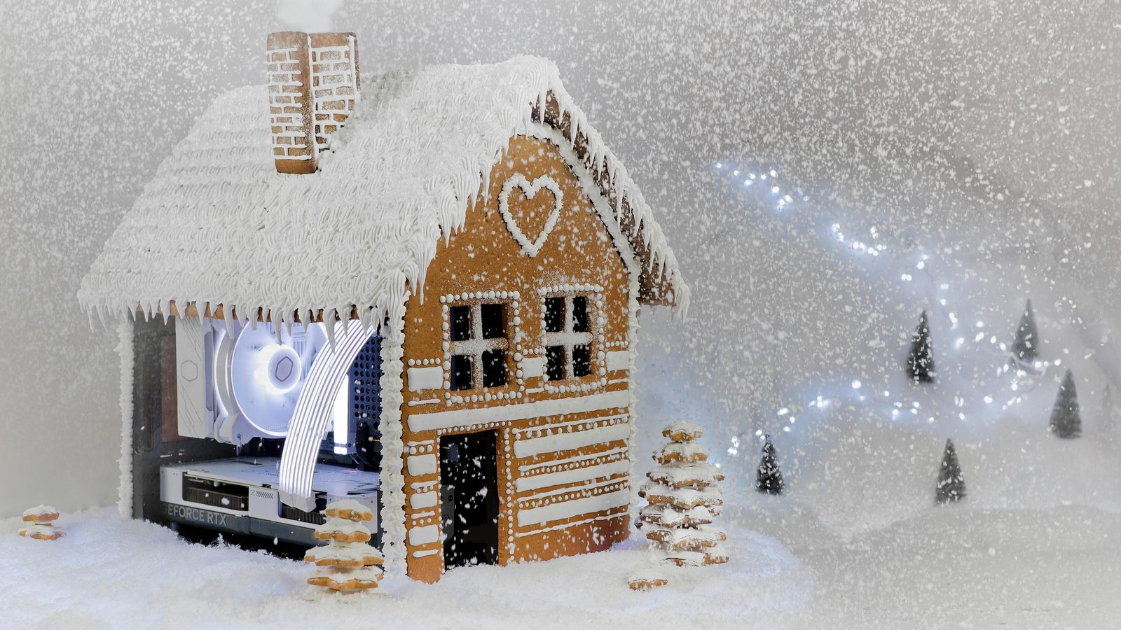 Milanův starší projekt - PC Perníková chaloupka