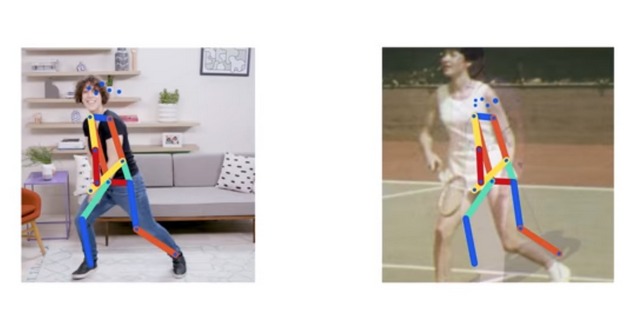 Google Mirror Move dokáže v reálném čase najít stejnou pózu z webkamery