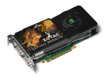 ZOTAC uvádí novou GeForce 8800 GTS 512MB