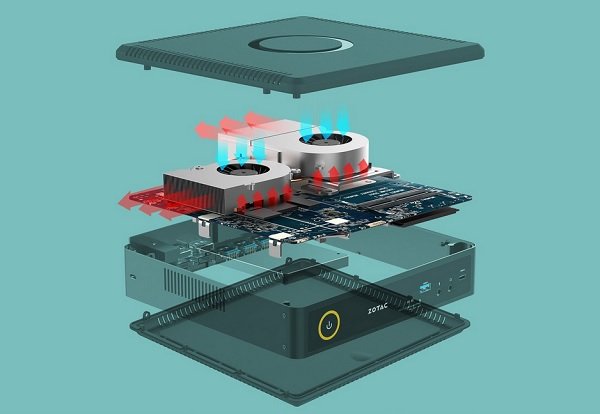 ZOTAC nacpal do svého minipočítače Radeon RX 480