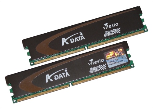 A-Data Vitesta Extreme Edition 800X (2x 1024 MB)