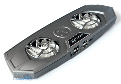 Arctic NC: netradiční chladič notebooků