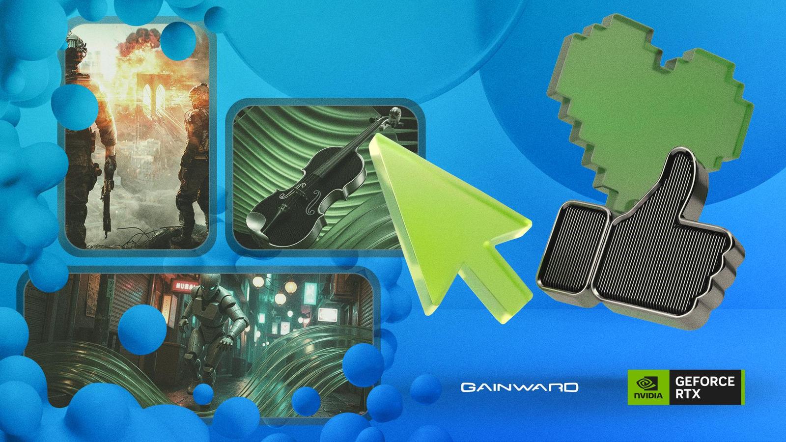 Vyberte nejlepší RTX hry a vyhrajte grafickou kartu NVIDIA GeForce RTX od Gainwardu