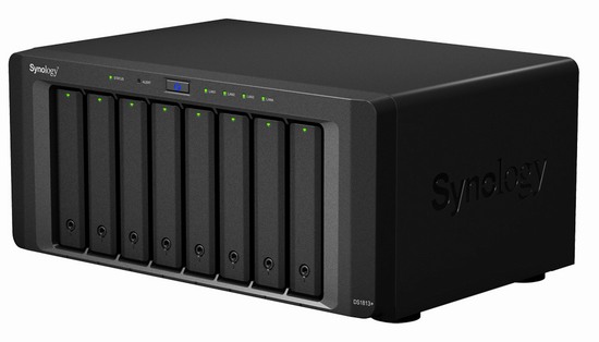 Osmidiskový NAS Synology DS1813+ proudí na trh