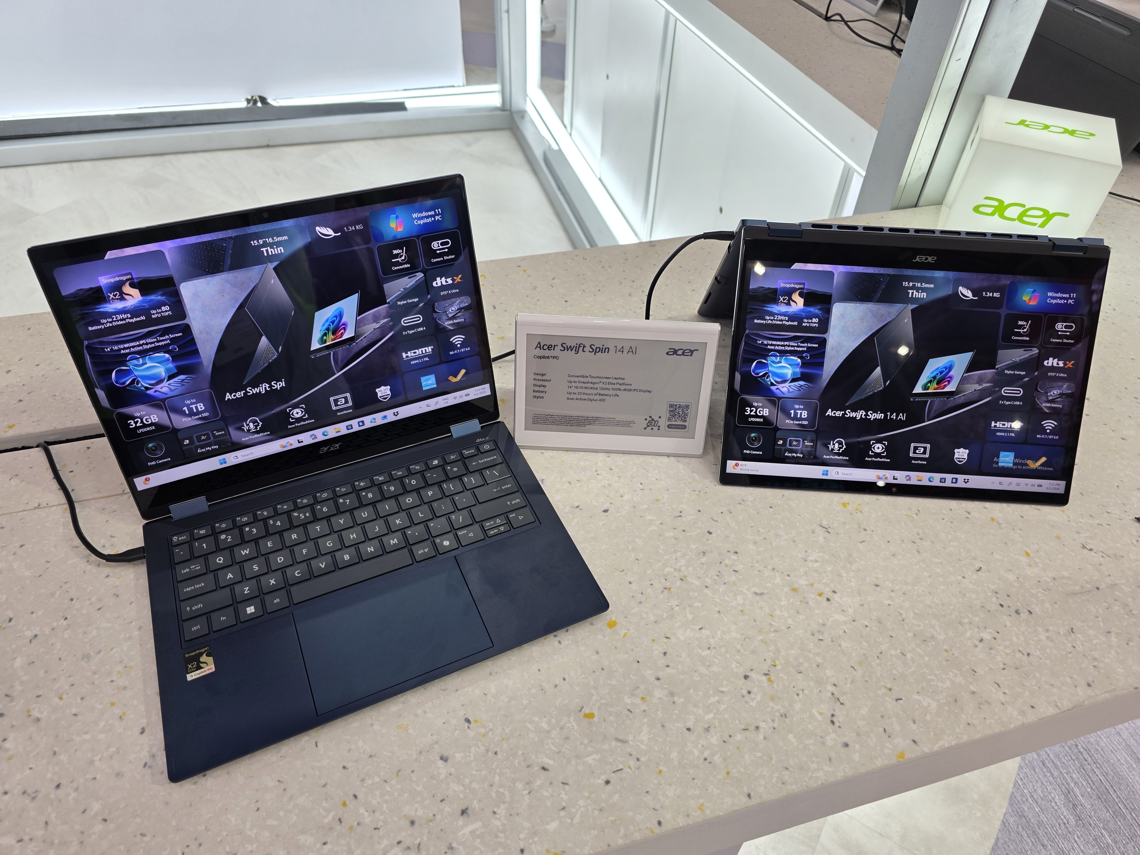 Acer Swift Spin 14 AI
