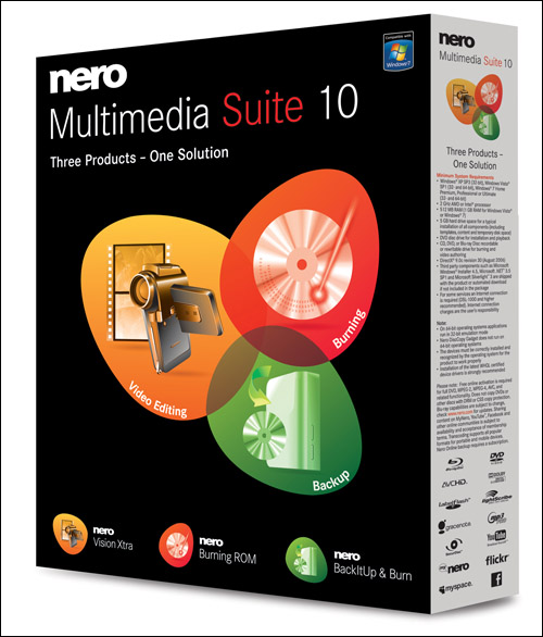 Tři v jednom: Nero Multimedia Suite 10
