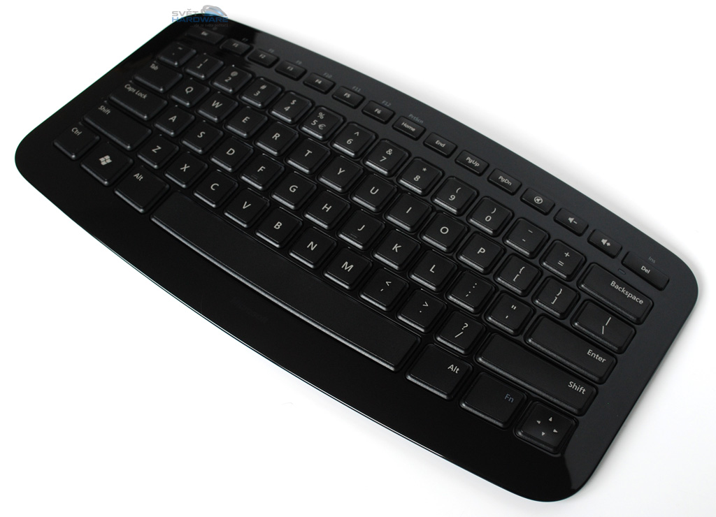 Microsoft Arc Keyboard: na gauč stylově