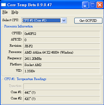AMD K8 revize F umožňuje digitální měření teploty