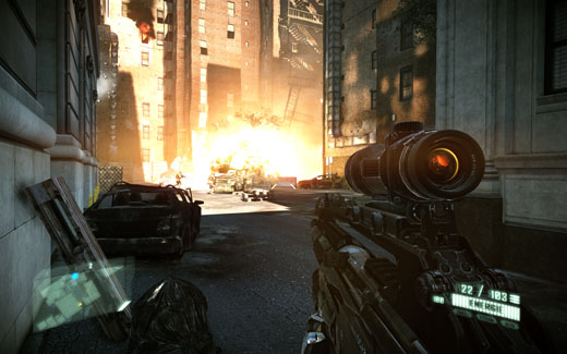 Crysis 2: srovnání výkonu DX9 vs. DX11