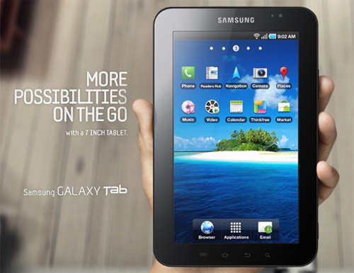 Samsung Galaxy Tab: konkurent iPadu?