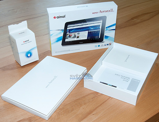 Ainol Novo 7 Aurora II: levný, a přesto dobrý