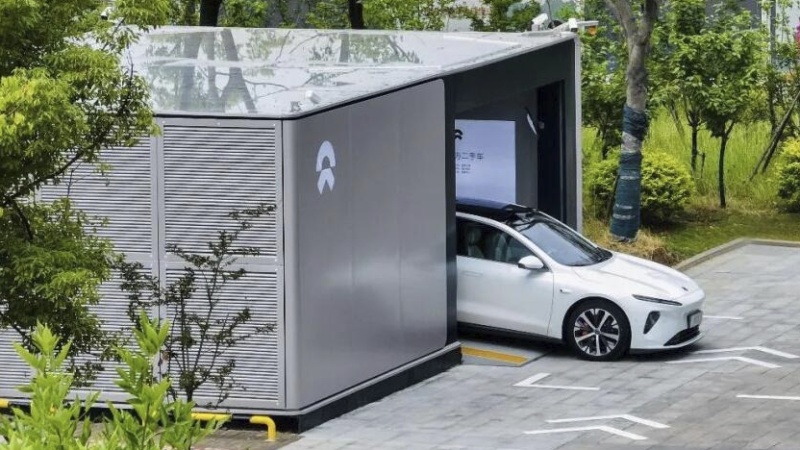 Nabíječky NIO Battery Swap jako prvek pro stabilizaci sítě