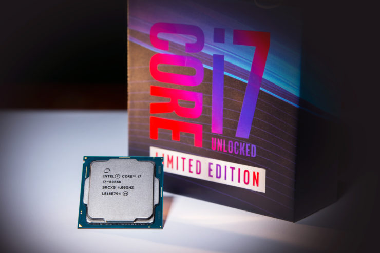 Výroční Core i7-8086K přetaktován na 7,24 GHz 