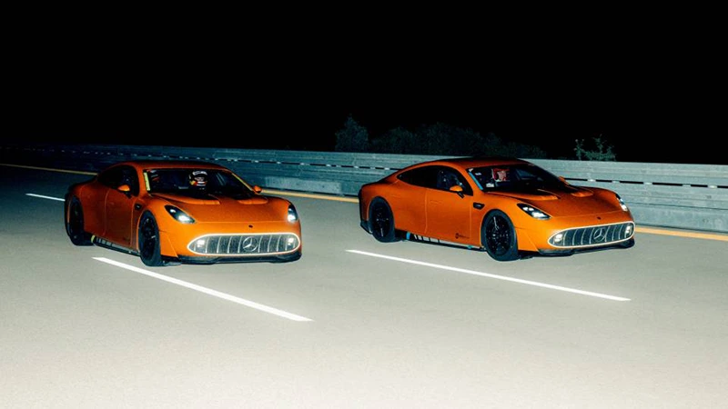 Elektrický Mercedes AMG GT XX ujel díky 850kW nabíjení za den 5479 km, rovník zvládl za 7,5 dne