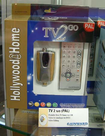 CeBIT 2004: Multimedia na stánku Gainward