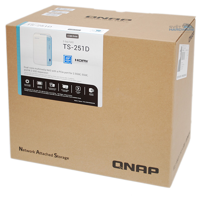 QNAP TS-251D: dva disky a široké možnosti