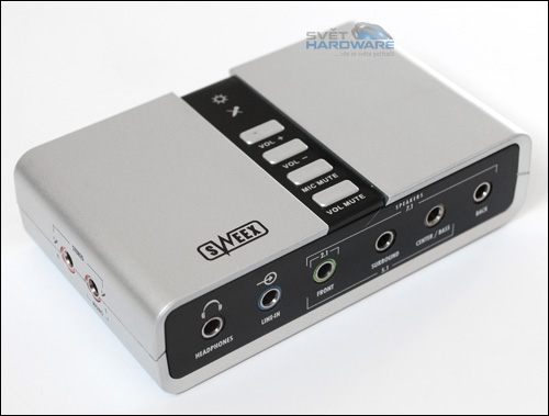 Sweex 7.1: externí zvukovka za hubičku